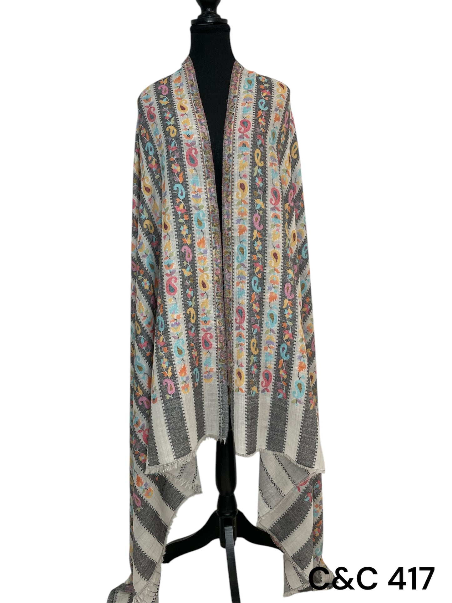 Kani Strip design Shawl