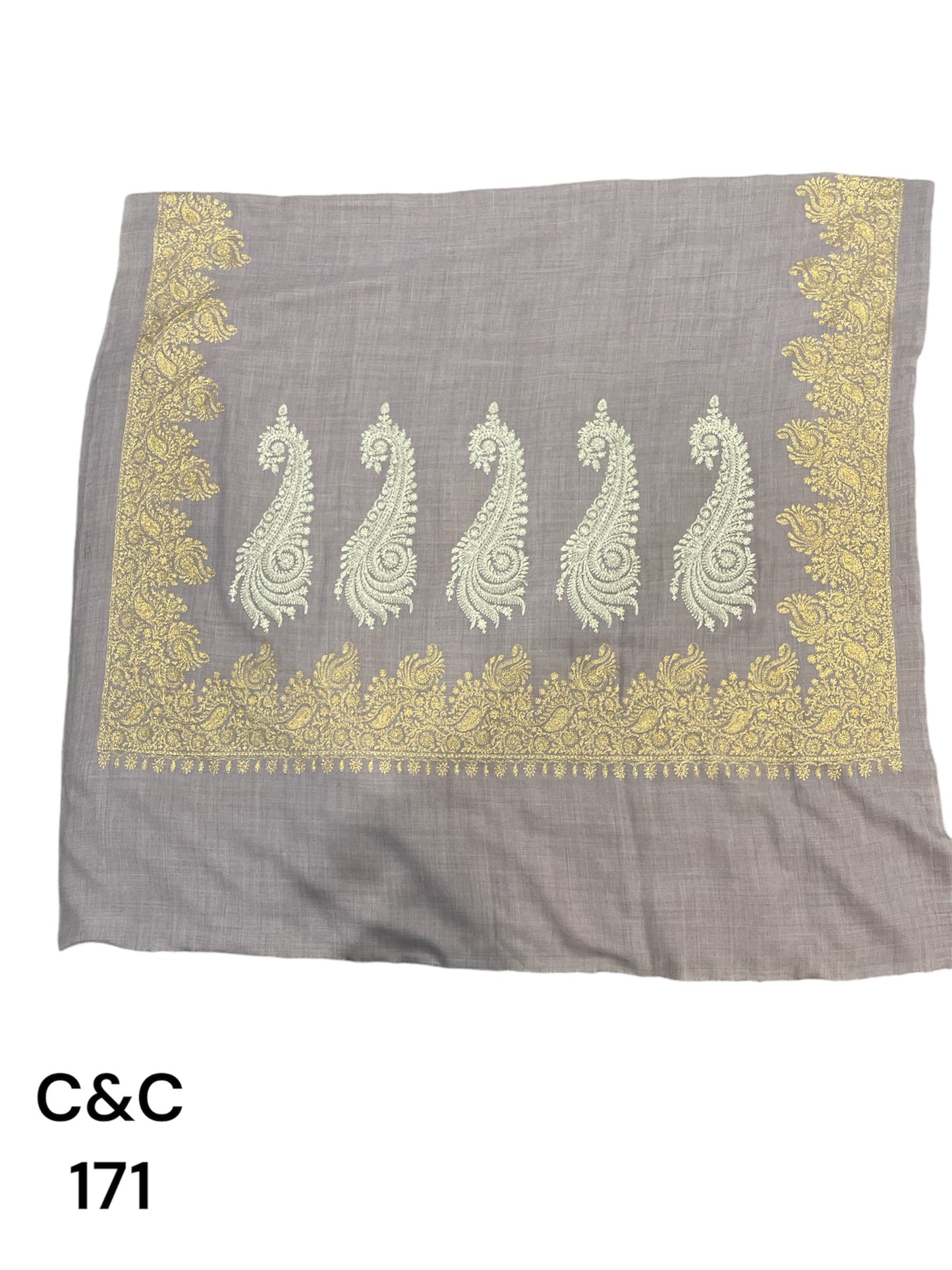 Aarie Till Embroidered Shawl