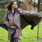 Black Aarie Jamawar Shawl