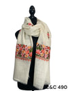 Scarf/Wrap Aari Embroidery Pala