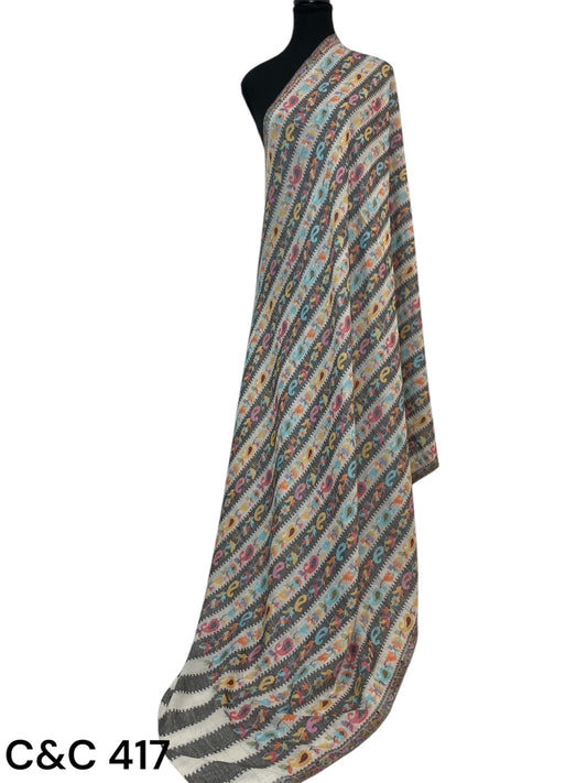Kani Strip design Shawl