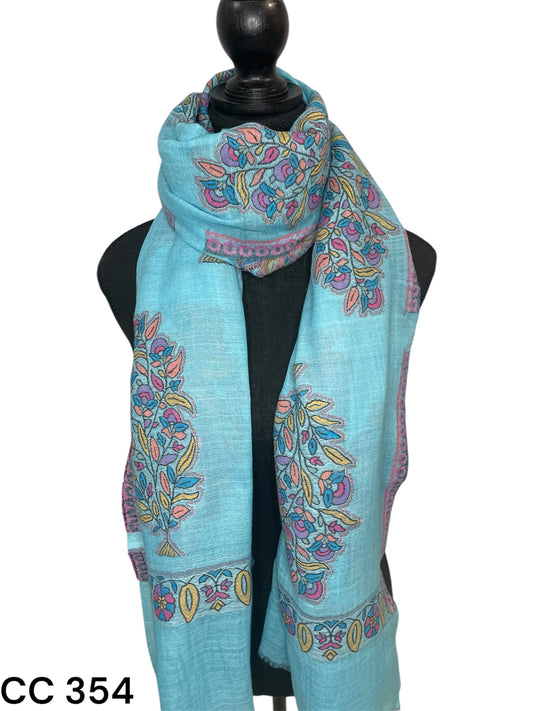 Blue Scarf/Stole