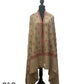 Beige Sozni Embroidered shawl