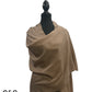 Dark Beige Plain Stole