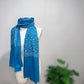 Blue Jalidar Stole
