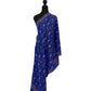 Blue Stole Hand Embroidered