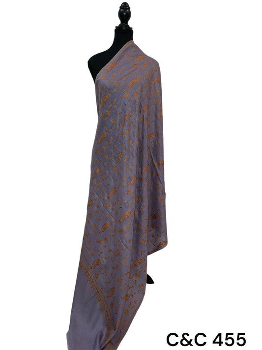 Jaal Embroidery Shawl