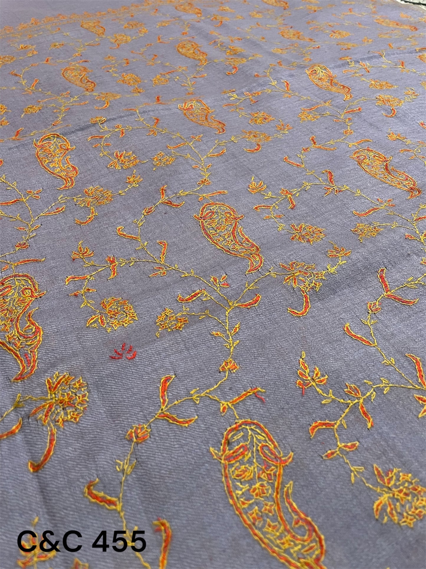 Jaal Embroidery Shawl