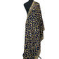 Dark Blue Aari Jaal Stole