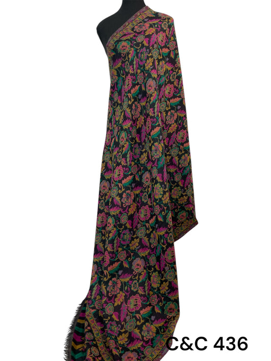 Reversible Kani Shawl