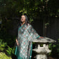 Green Aarie Jamawar Shawl