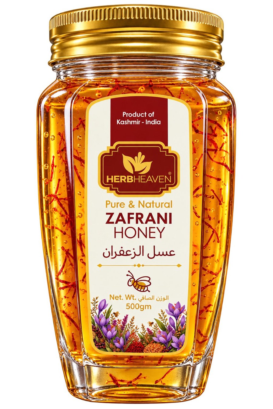 Herb Heaven Zafrani Honey 1 kg