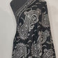 Black Stole full Hand Embroidered